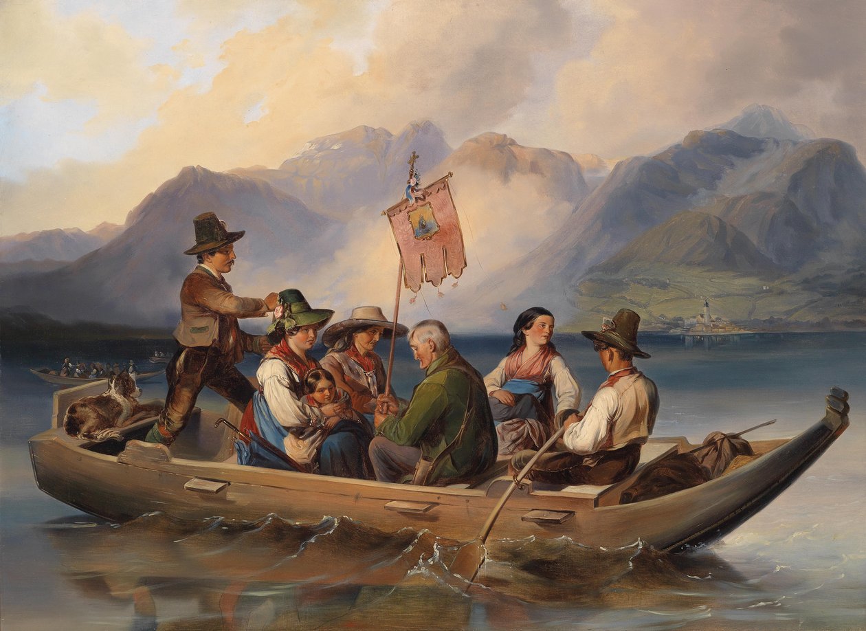 Crossing at Wolfgangsee by Matthias Ranftl