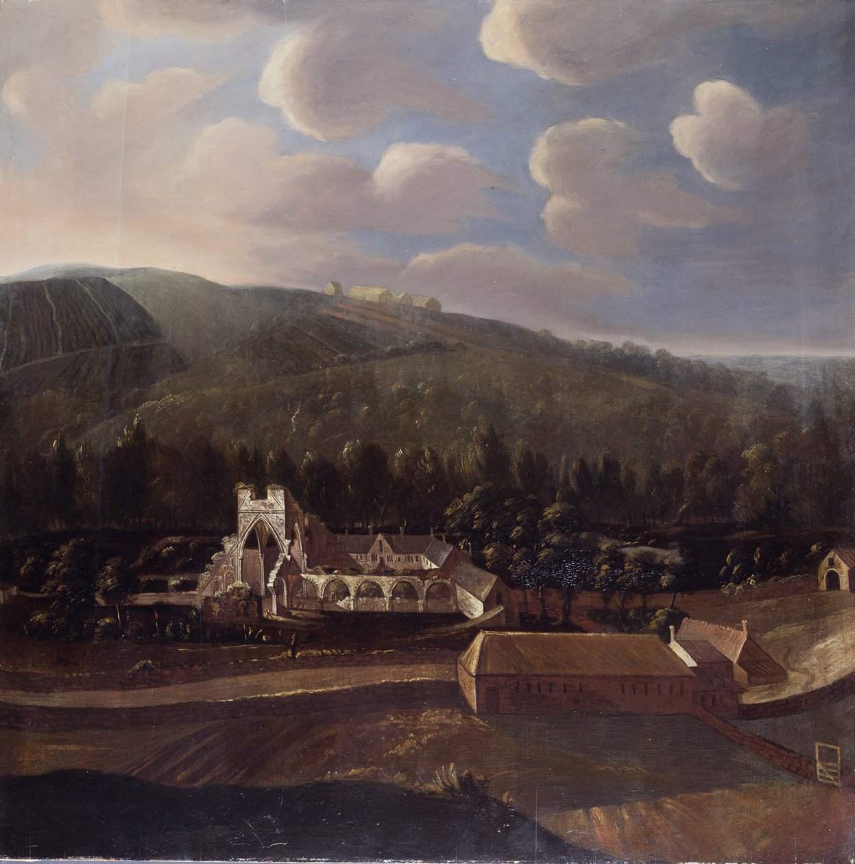 Calder Abbey by Matthias Read