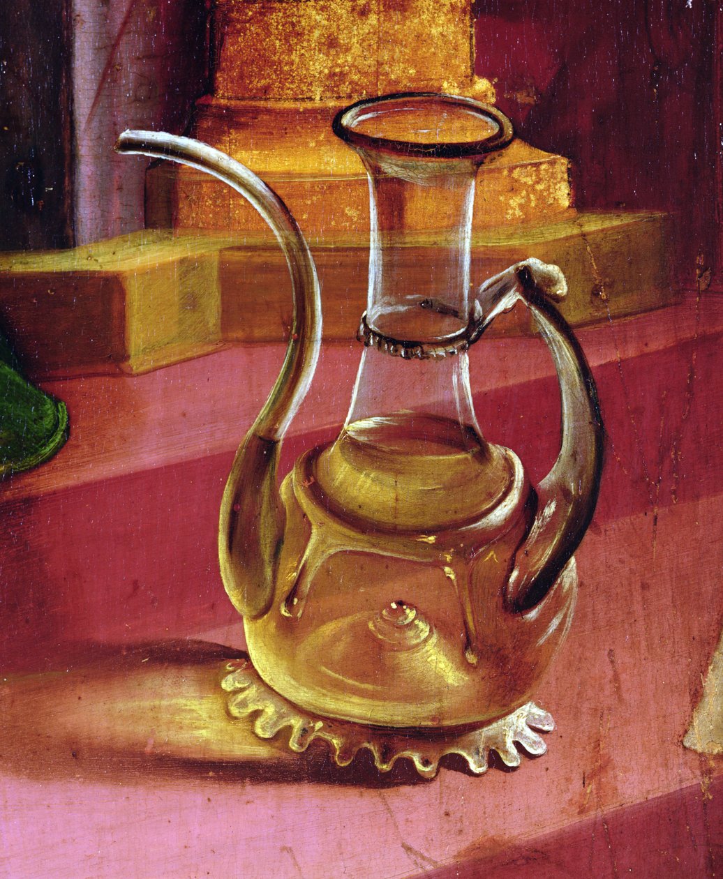 A Glass Jug (detail) by Matthias Grünewald