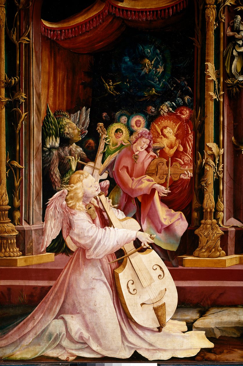 Altarpiece of Issenheim: La Nativite (detail) by Matthias (c.1480 1528) Grunewald