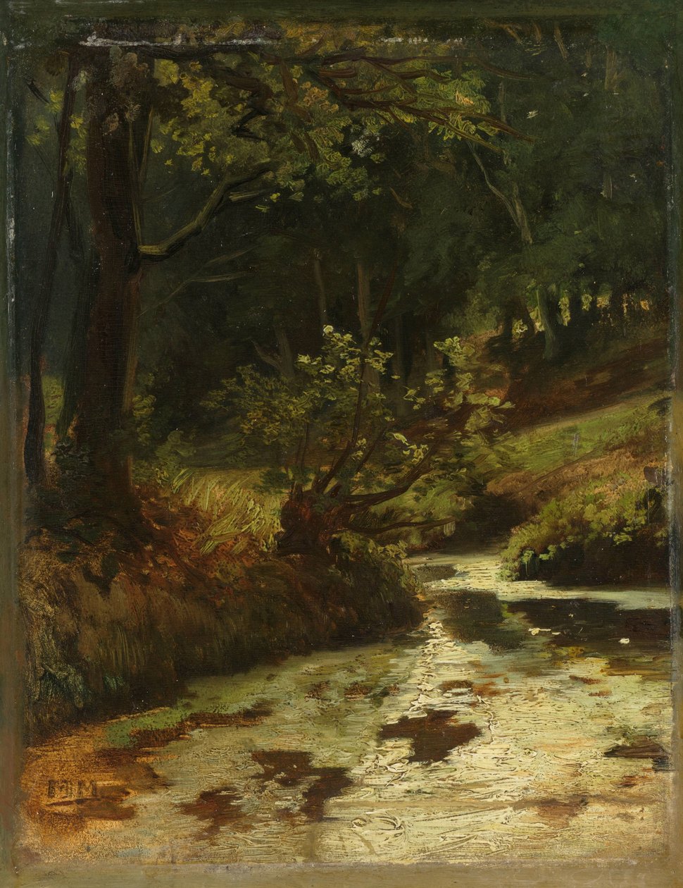 Brook in the Woods near Oosterbeek by Matthijs Maris