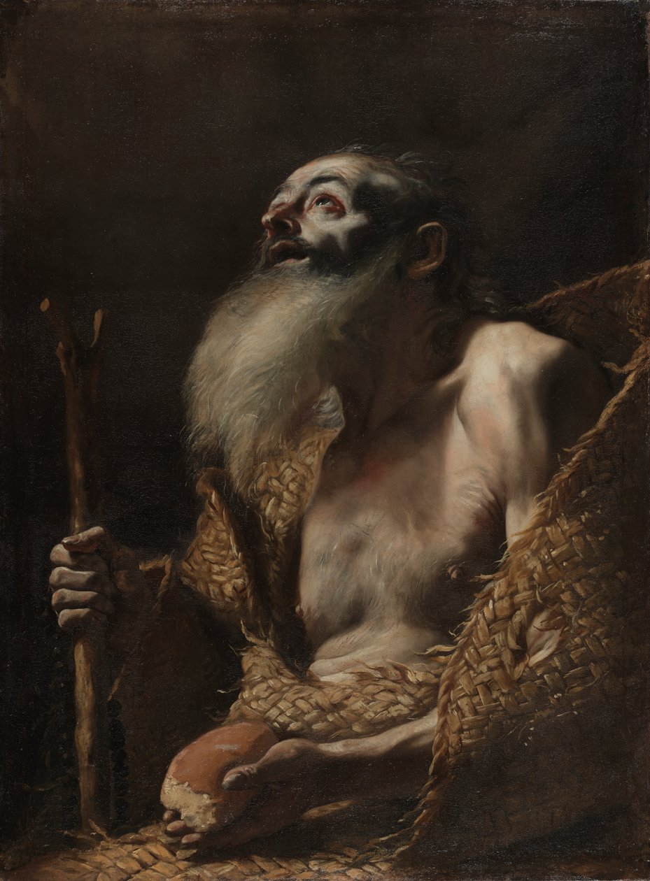 Saint Paul the Hermit by Mattia (1613 99) Preti