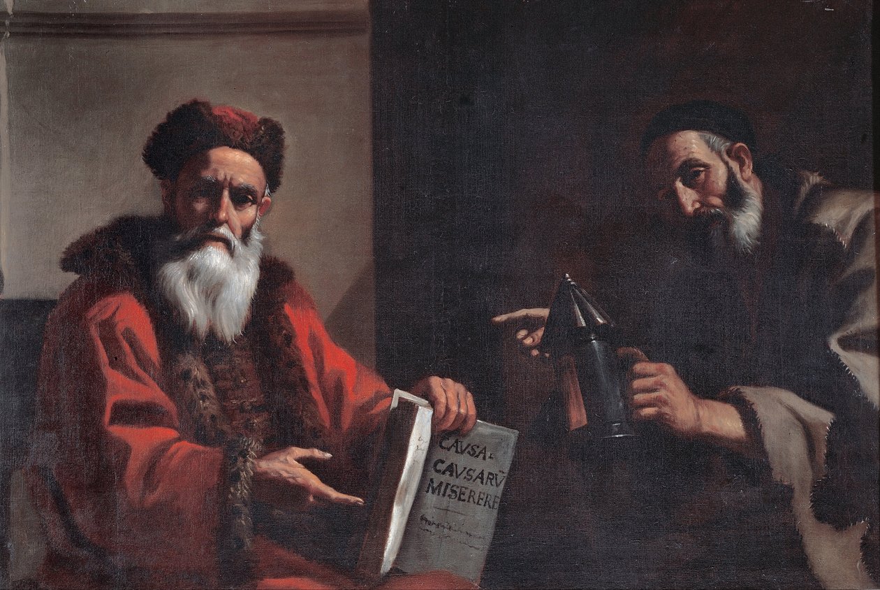 Diogenes and Plato, 1649 by Mattia Preti