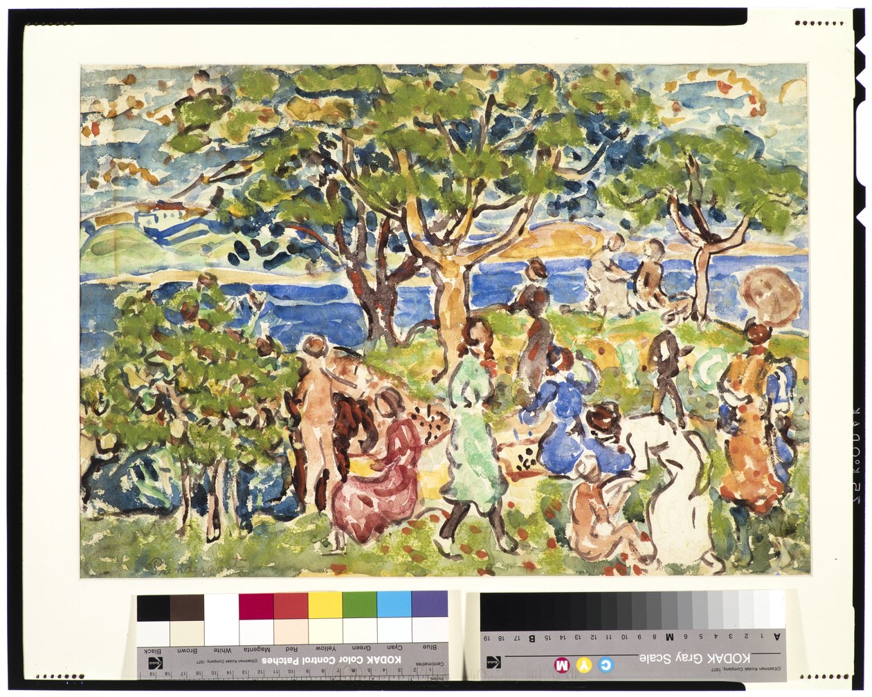 The Picnic by Maurice Brazil Prendergast