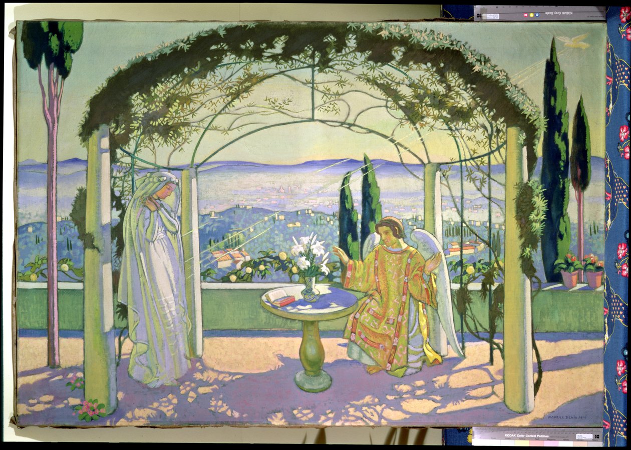 Annunciation at Fiesole by Maurice Denis