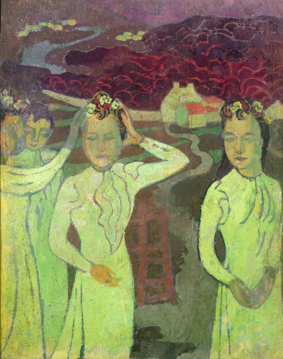 First Study for a Triple Portrait of Marthe by Maurice Denis