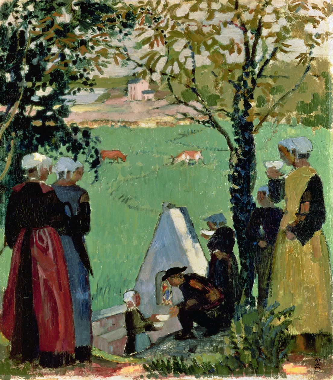 The Sacred Spring in Guidel, c.1905 by Maurice Denis