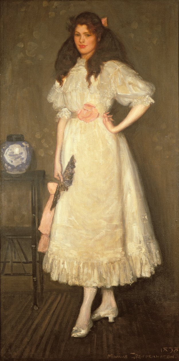 Portrait of Miss Sybil Waller by Maurice Greiffenhagen