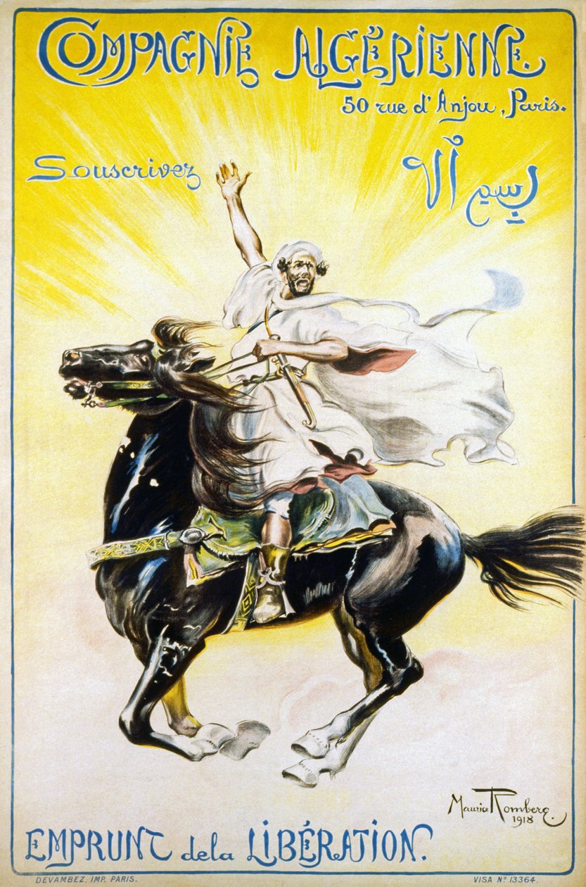 Compagnie Algerienne - Subscribe - Liberty Loan by Maurice Romberg