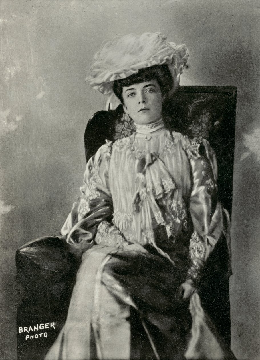 Portrait of Madame Alice Roosevelt Longworth by Maurice-Louis Branger