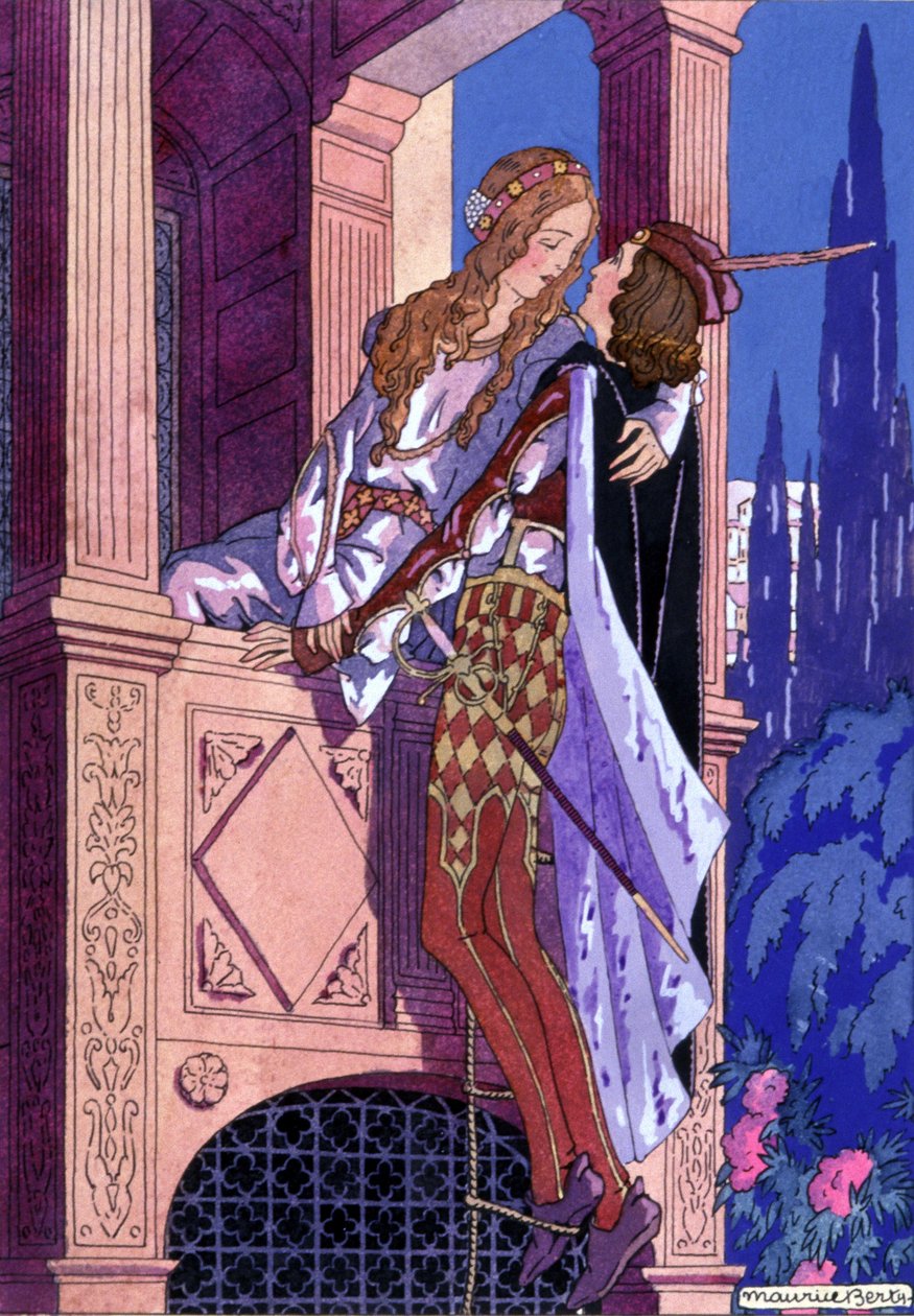 Romeo and Juliet, c.1930 by Maurice Berty