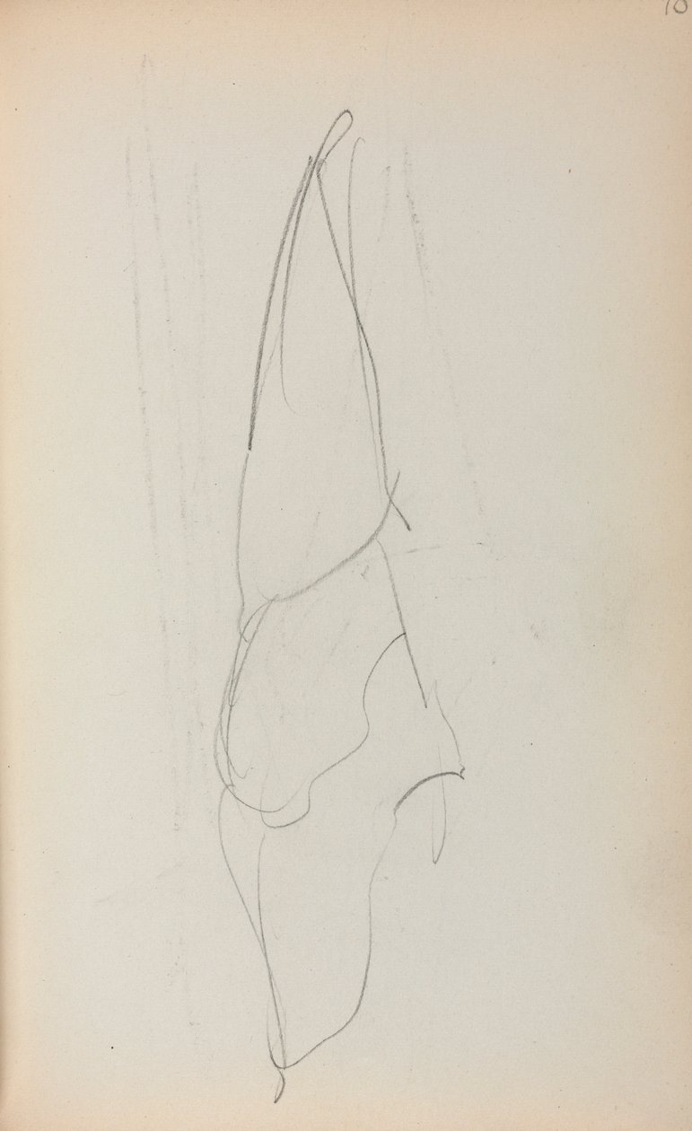 Italian Sketchbook, Sail Page 70 by Maurice Brazil Prendergast
