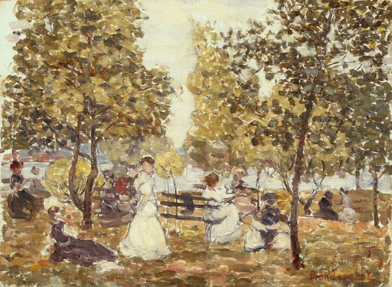 Park by the Sea by Maurice Brazil Prendergast