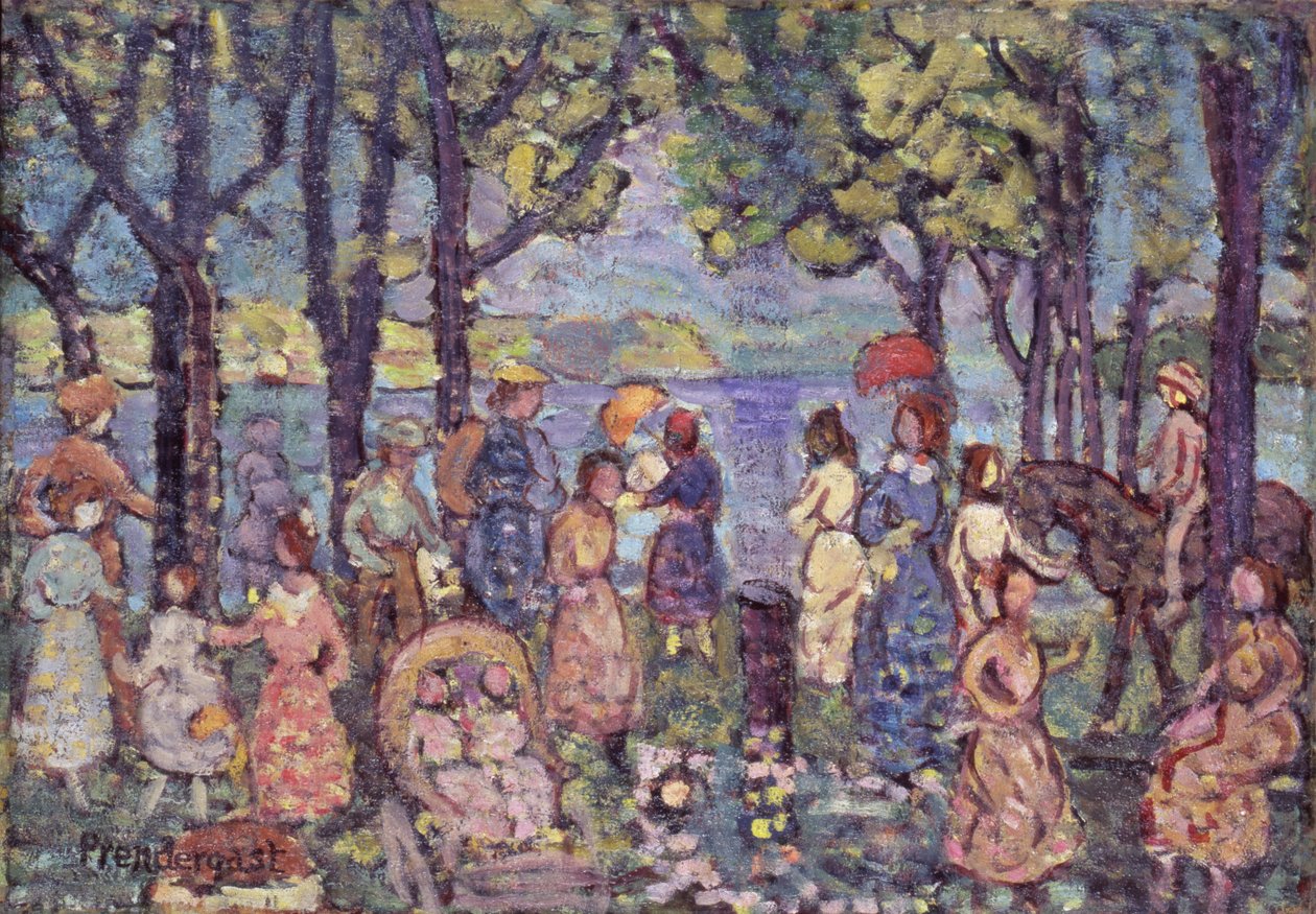 Summer, New England, 1912 by Maurice Brazil Prendergast