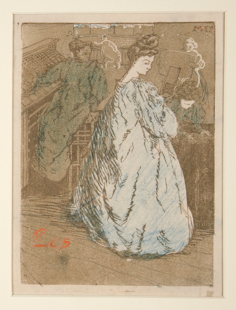 The Peddlers of Thought (proof for title page) by Maurice Delcourt