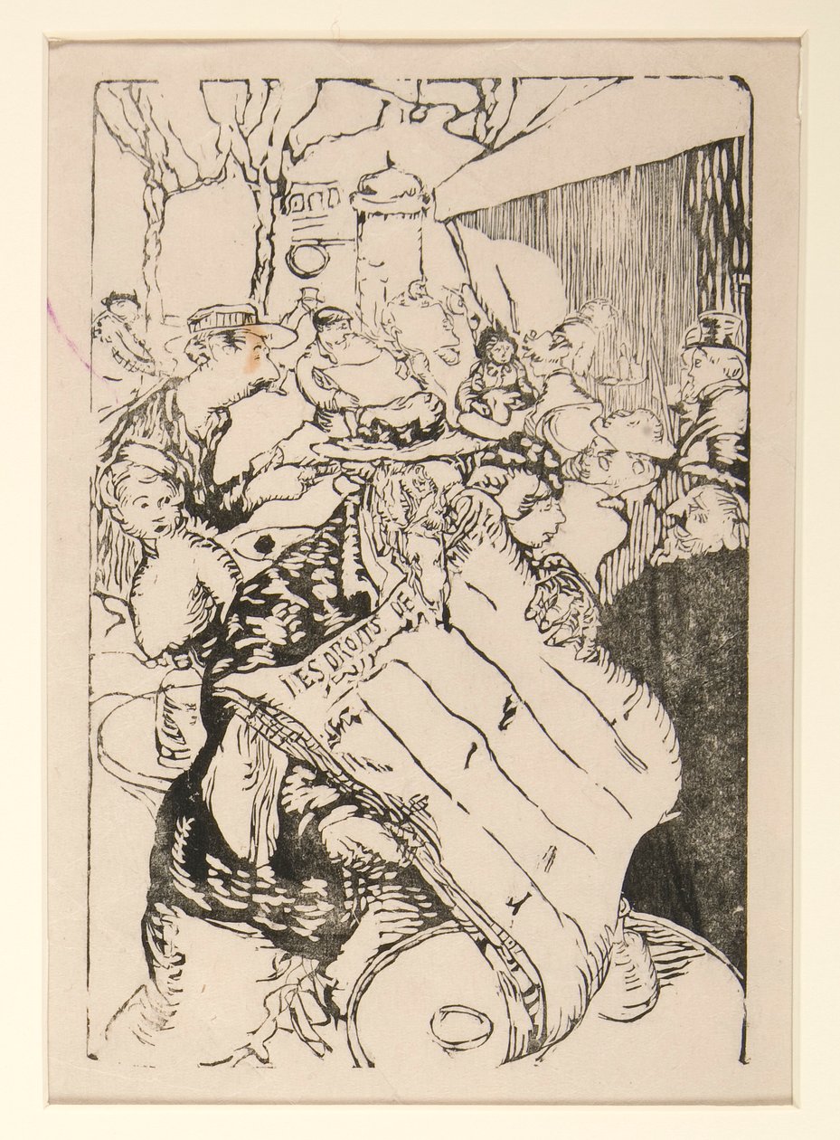 The Street Vendors of Thought, The Boulevards, p. 45 by Maurice Delcourt