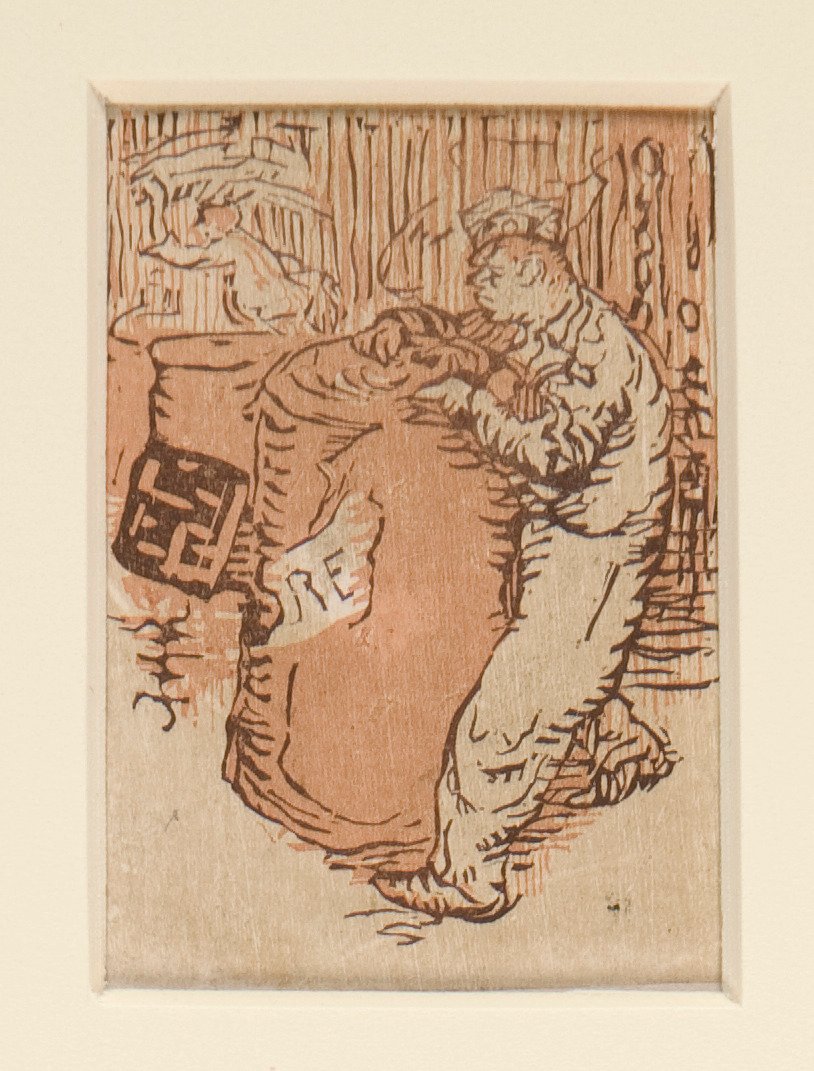 The Peddlers of Thought, Illustration, p. 35 by Maurice Delcourt