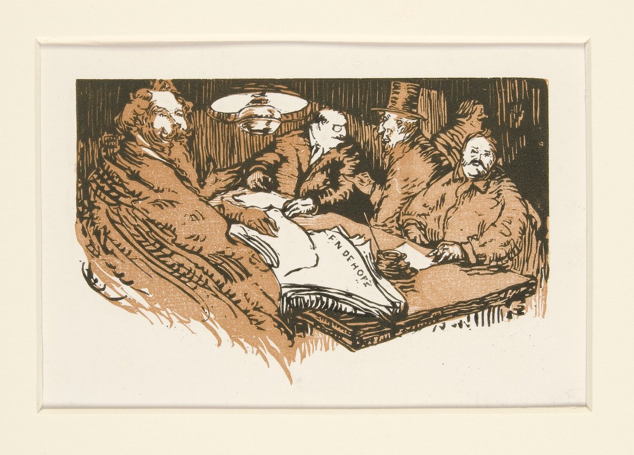 Les camelots de la Pensee, Illustration, p. 47 by Maurice Delcourt