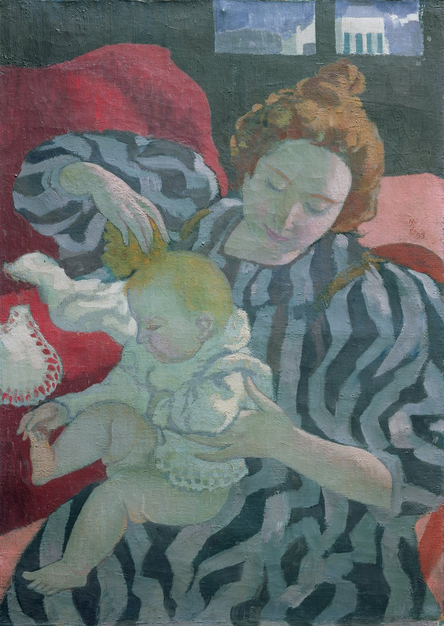 A Mother Washing Her Child, 1895 by Maurice Denis