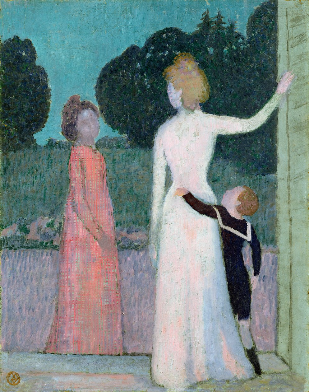 Madame Adrien Mithouard and Her Son, Jacques by Maurice Denis