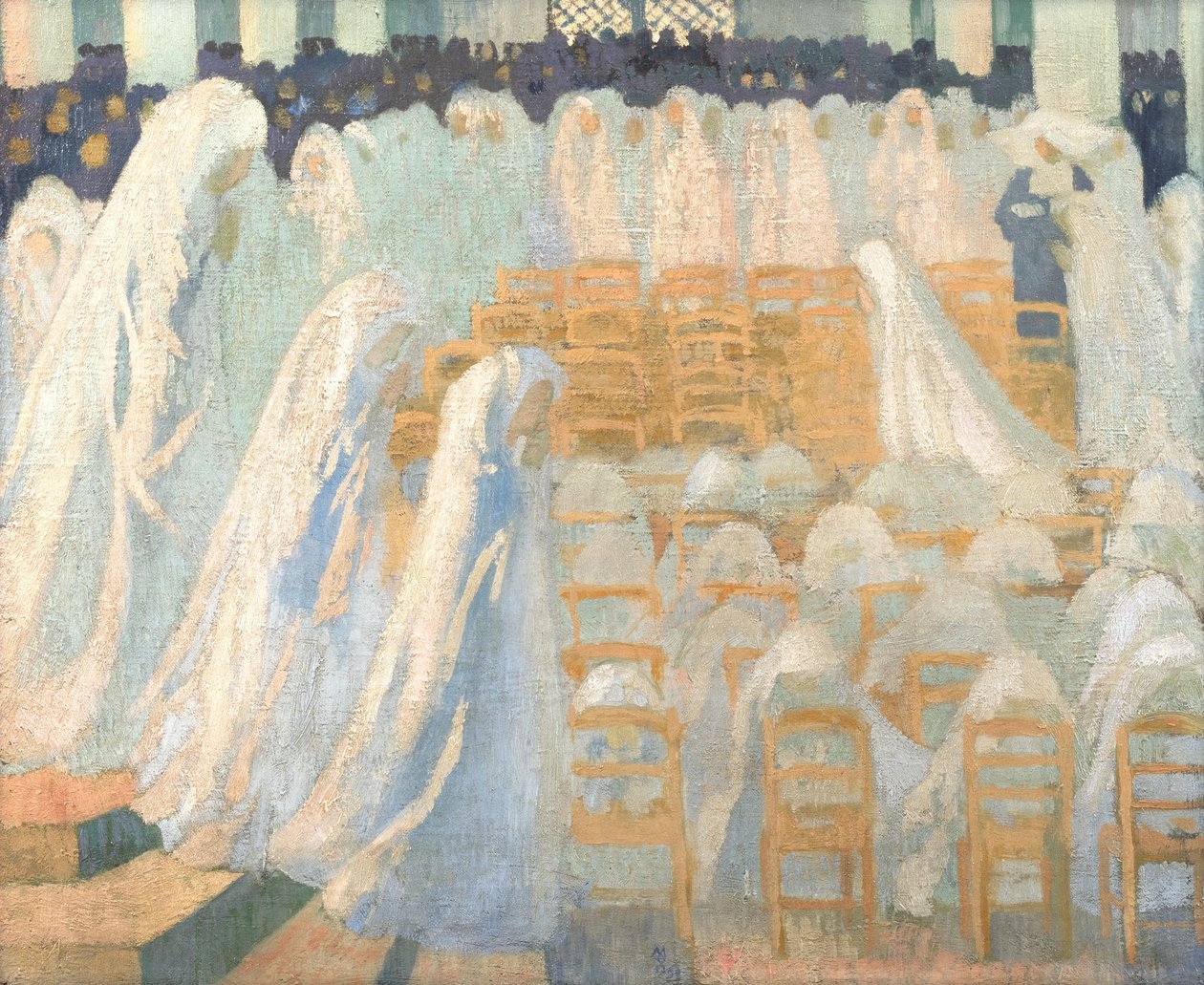Girls Receiving First Communion by Maurice Denis