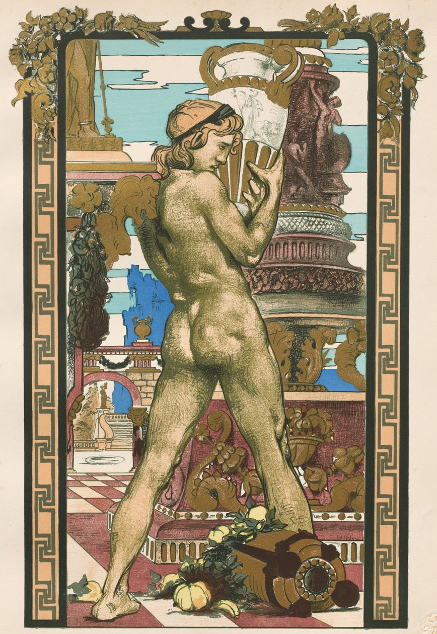 Amphora Carrier by Maurice Desvallières