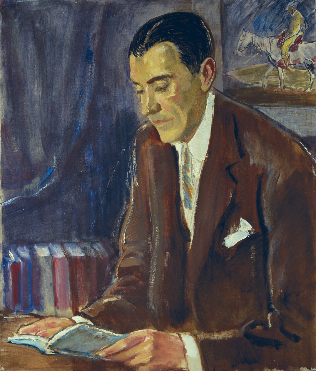 Portrait of Ramon Perez de Ayala, Spanish Writer by Maurice Fromkes
