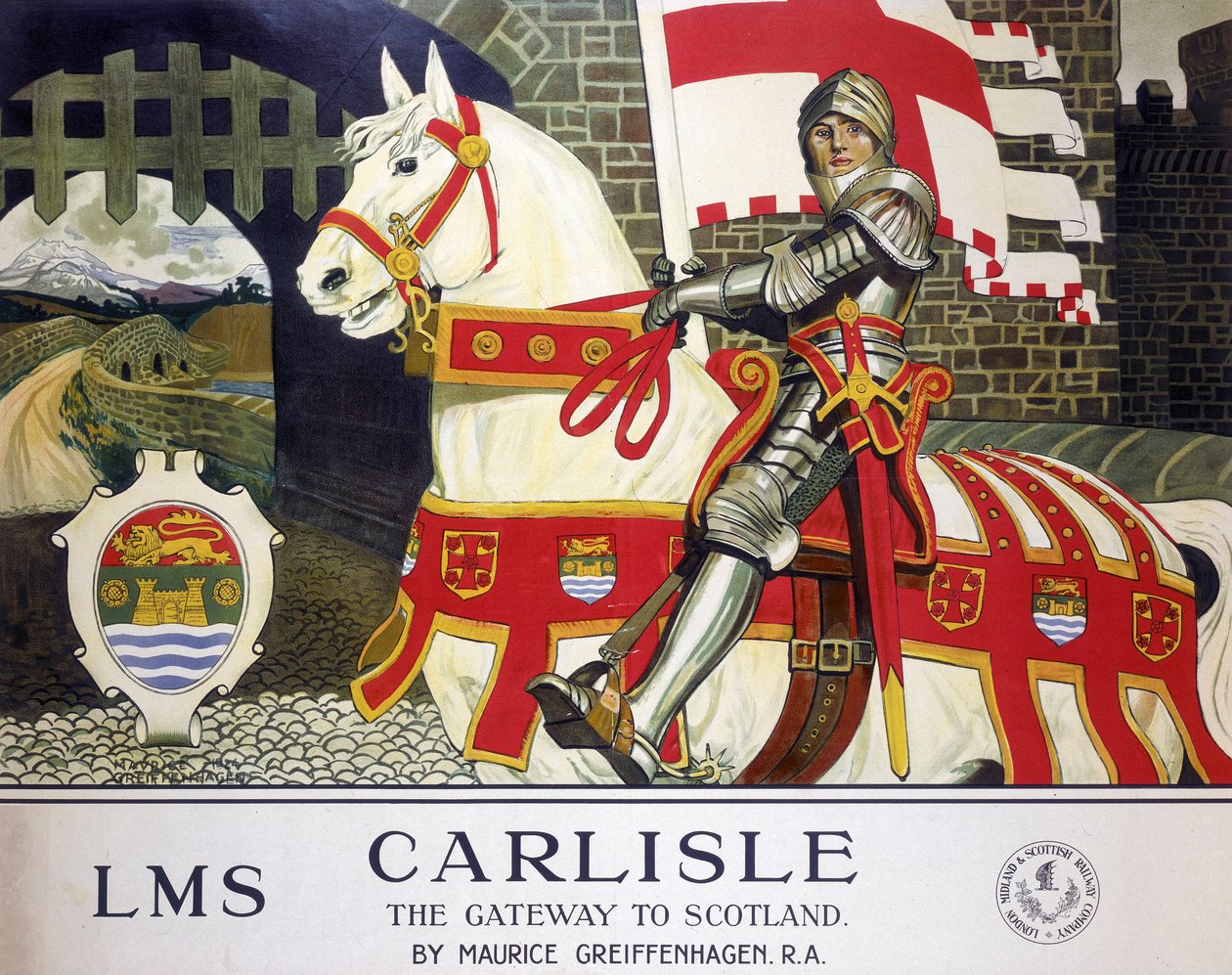 Carlisle: The Gateway to Scotland by Maurice Greiffenhagen