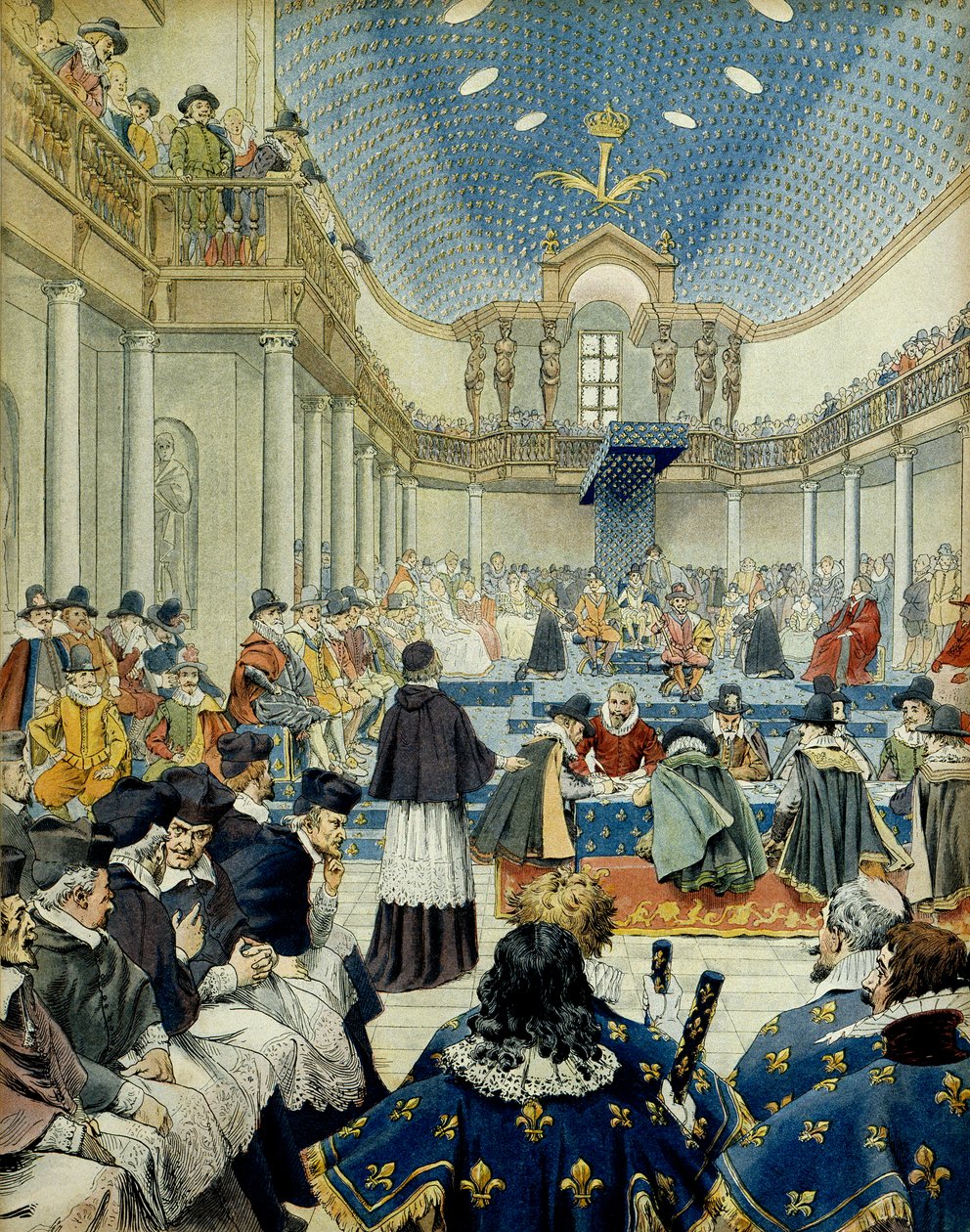 Cardinal Richelieu (Armand Jean du Plessis) by Maurice Leloir