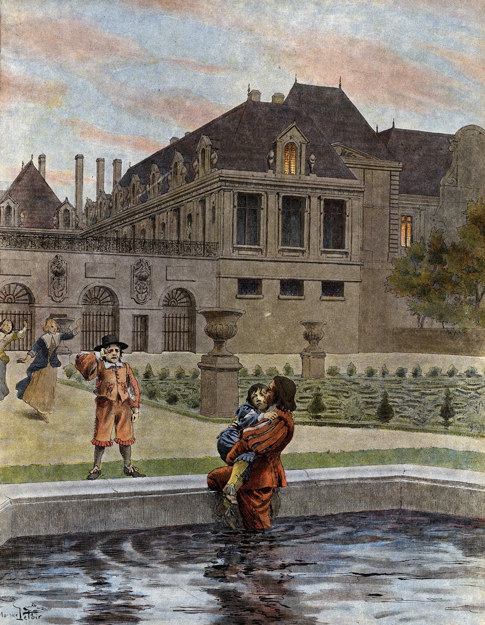 Louis XIV, known as Le Roi-Soleil (King Soleil or Louis the Great) by Maurice Leloir