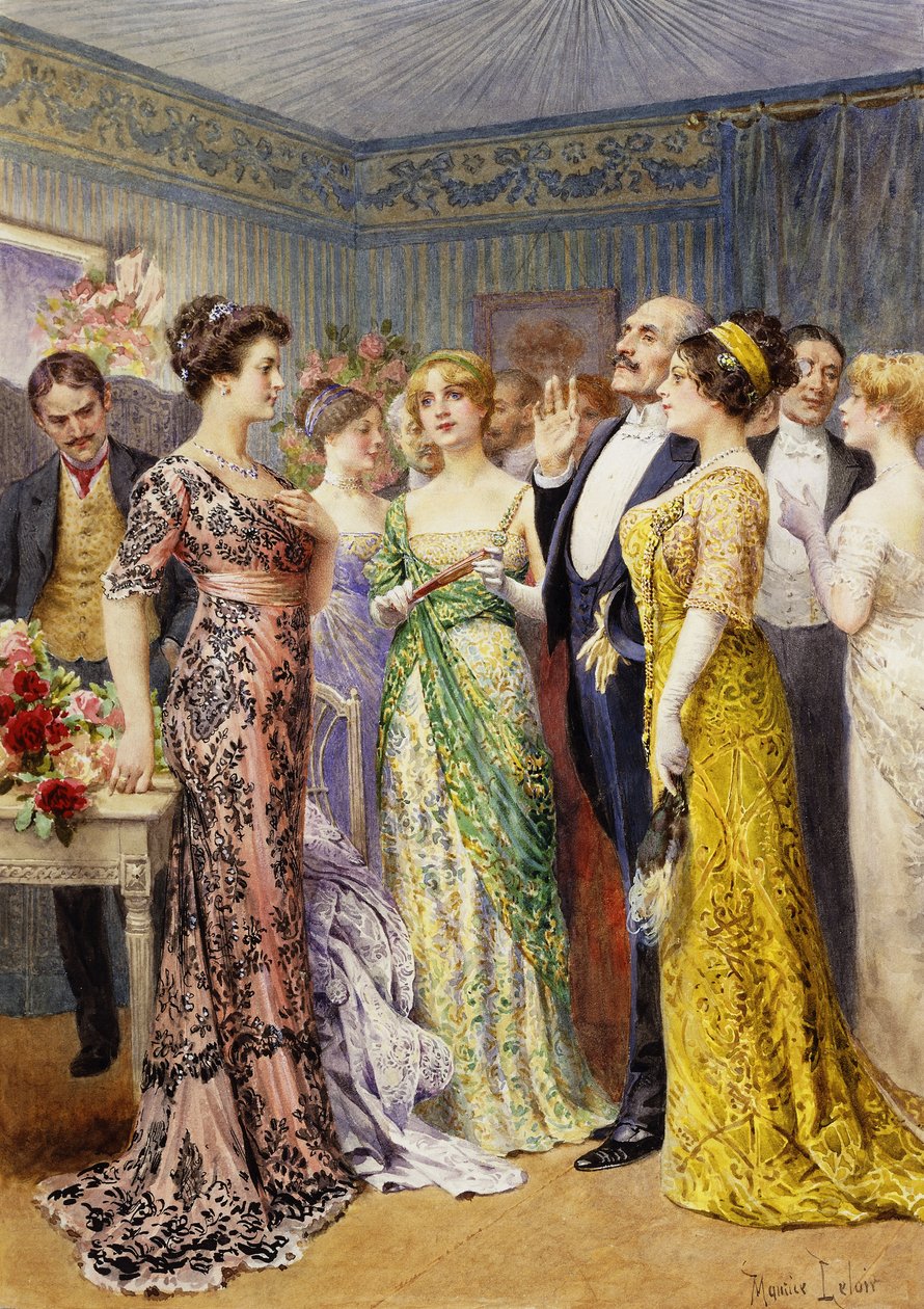 Scenes from La Rampe by Maurice Leloir