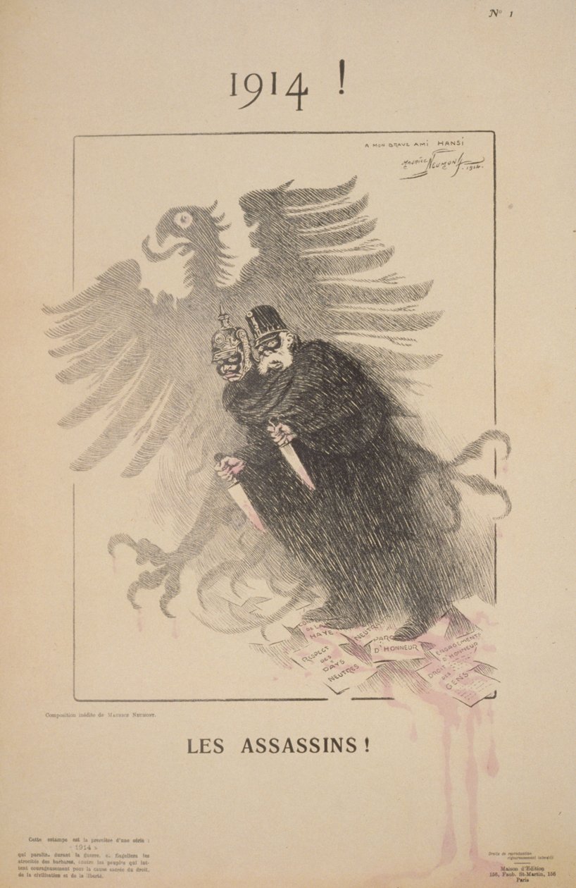 1914! The Assassins! by Maurice Louis Henri Neumont