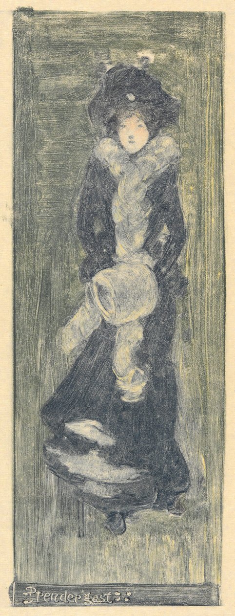 Lady Su Hui and Her Verse Puzzle by Maurice Brazil Prendergast