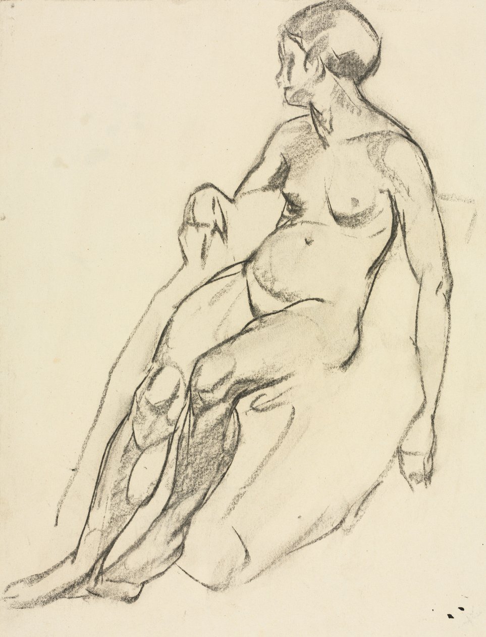 Seated Nude by Maurice Brazil Prendergast