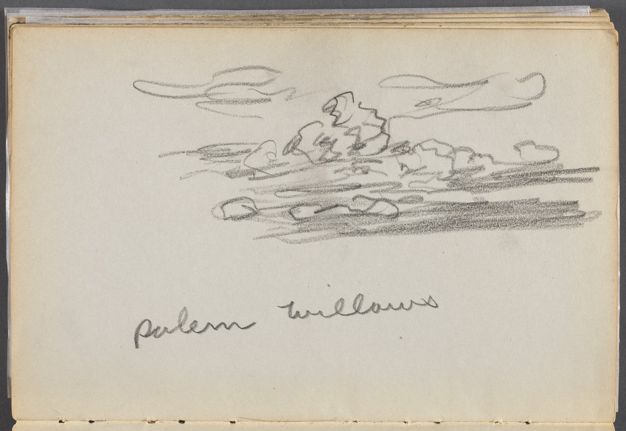 Sketchbook: The Dells, No. 127, Salem Willows (page 184) by Maurice Prendergast