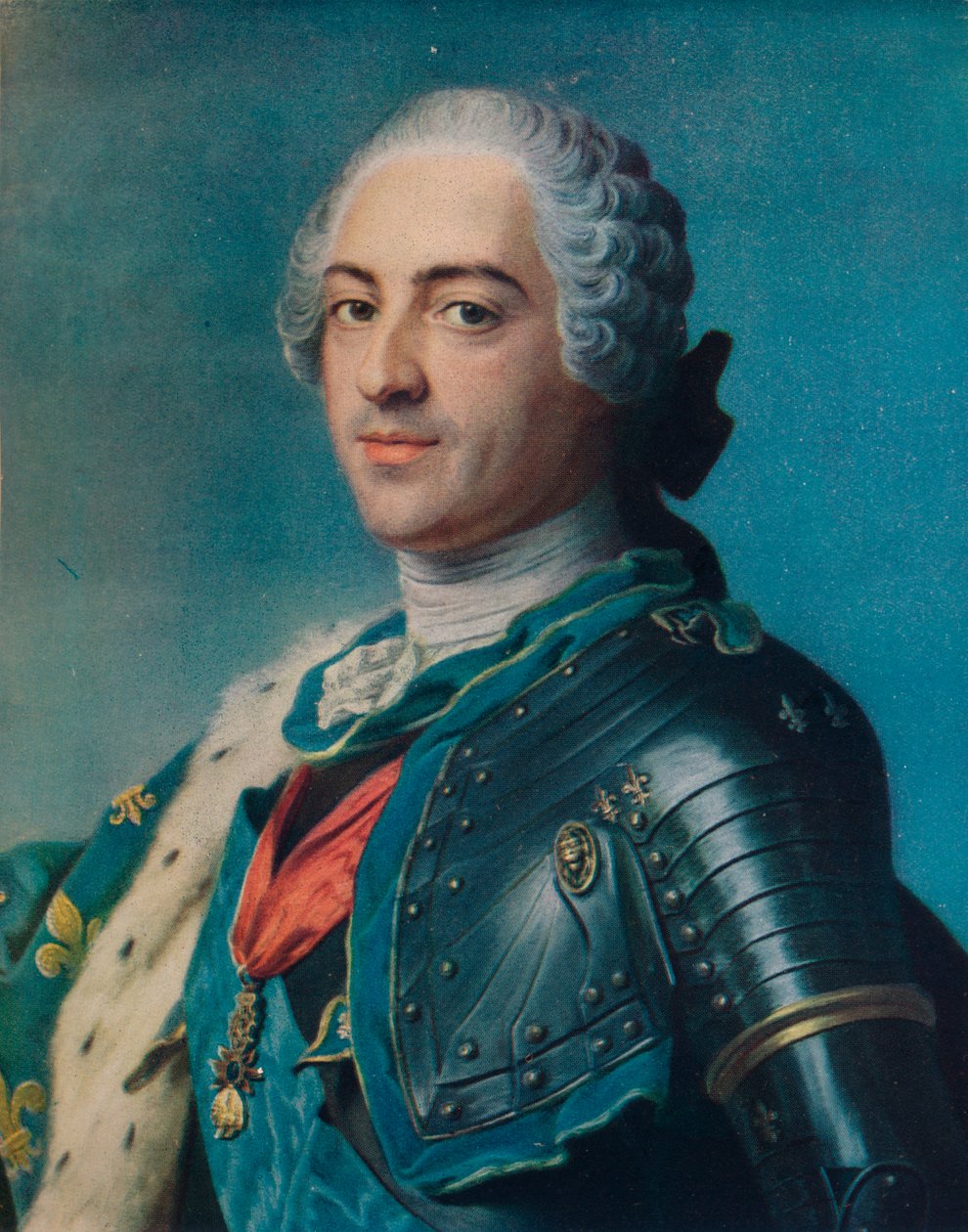 Louis XV by Maurice Quentin de La Tour