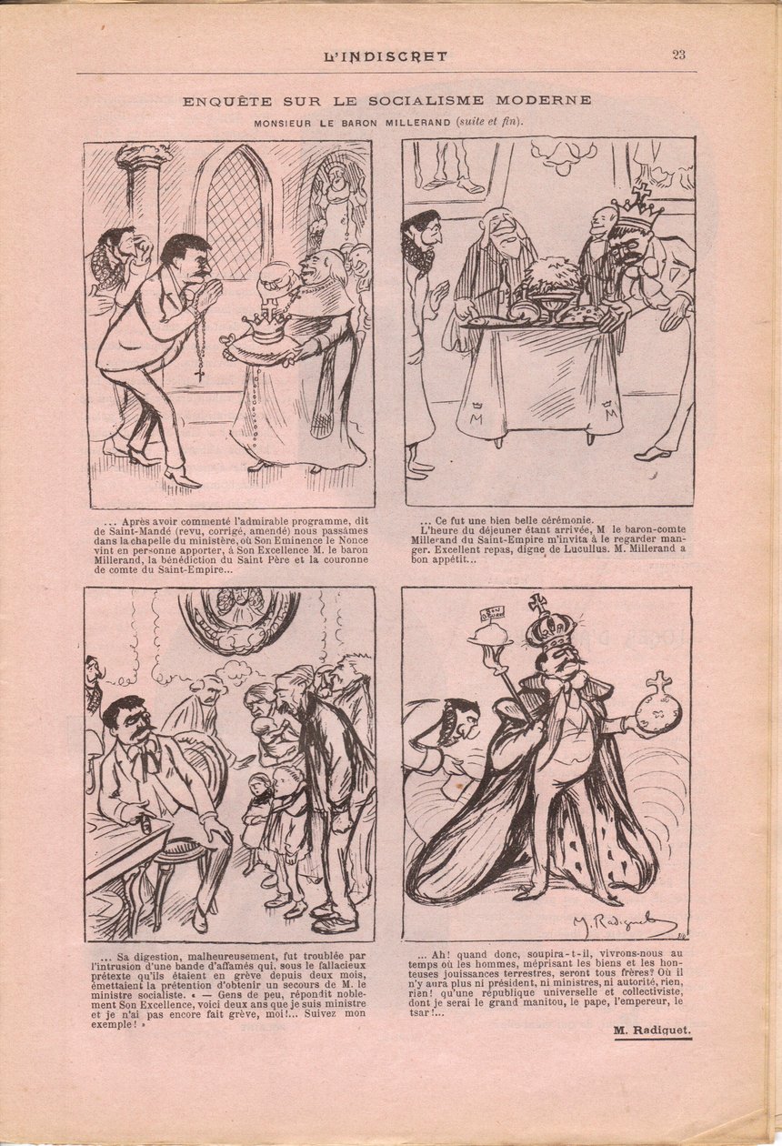 The Indiscreet, Satirical in B & W by Maurice Radiguet