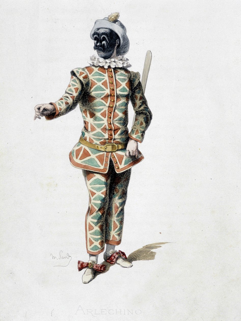 Arlechino (Harlequin) by Maurice Sand