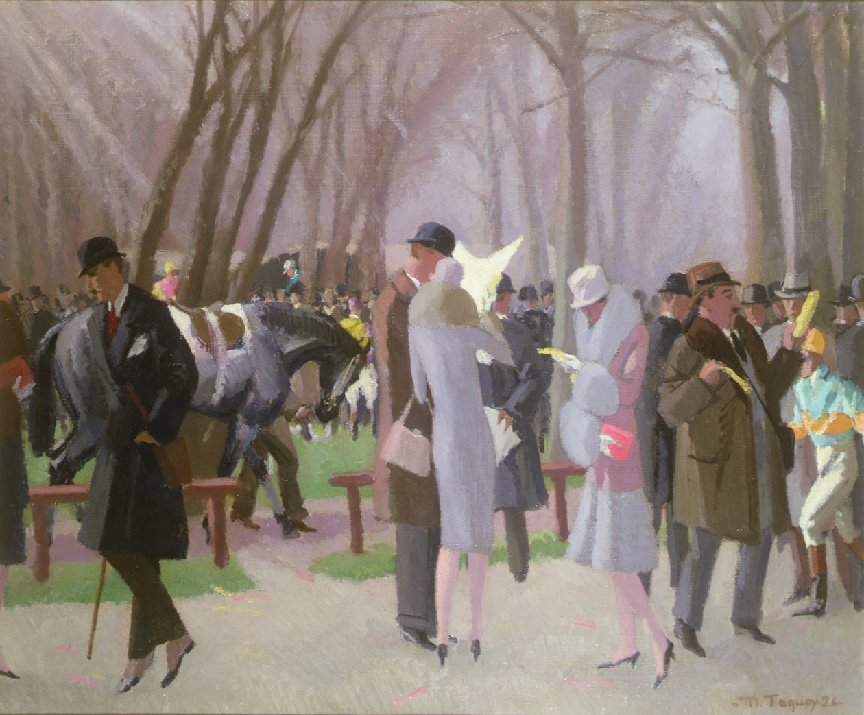 A Day at the Races by Maurice Taquoy