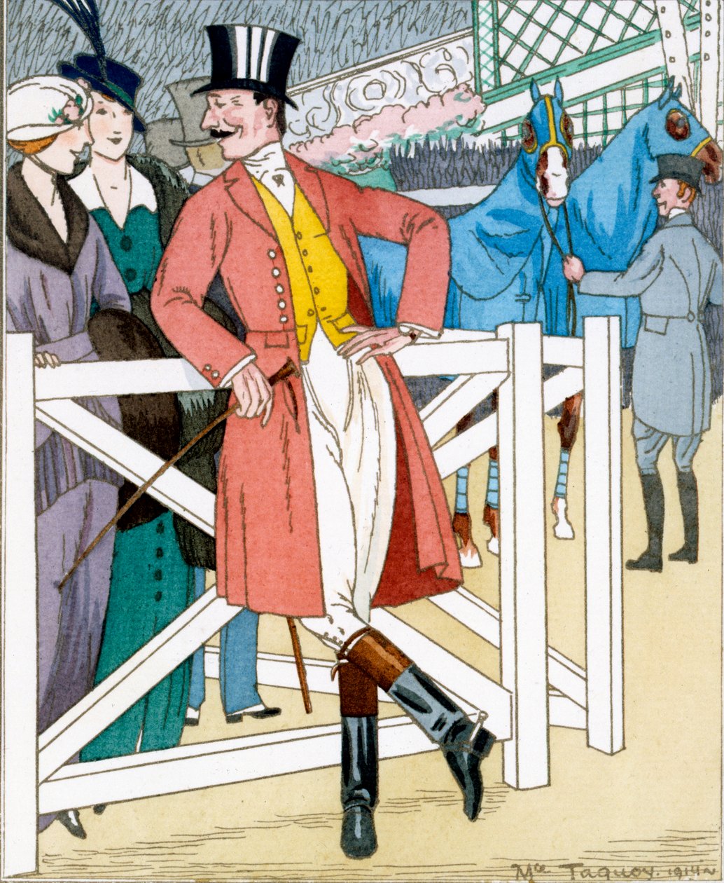 Gazette du Bon Ton: No. 4, Les Propos Desobligeants, tenue pour le Concours Hippique by Maurice Taquoy