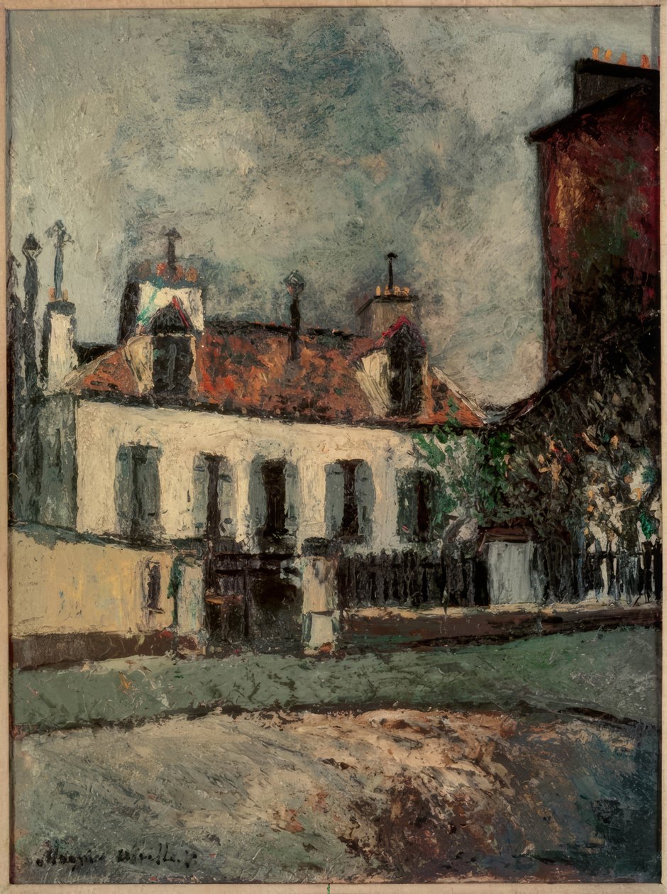 Suburb of Paris by Maurice Utrillo