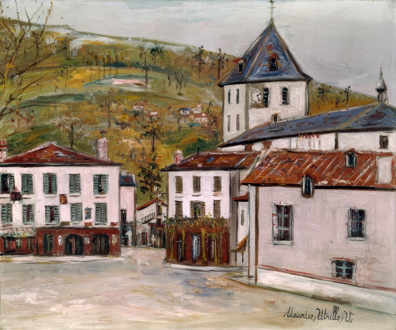 Church Square by Maurice Utrillo
