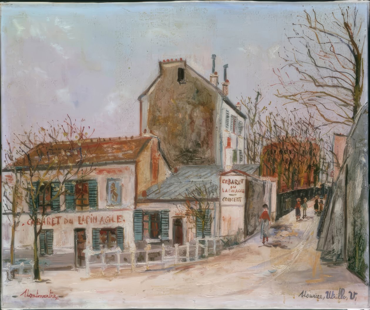 The Agile Rabbit by Maurice Utrillo