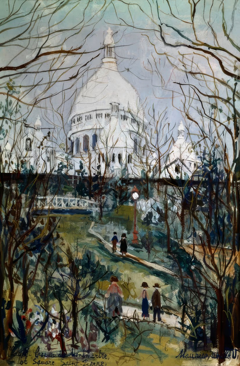 The Sacred Heart by Maurice Utrillo