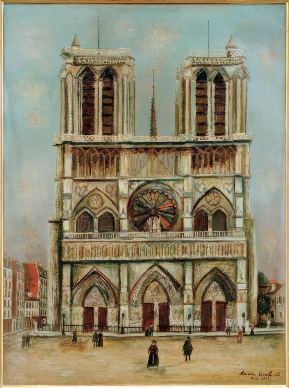 Notre Dame by Maurice Utrillo