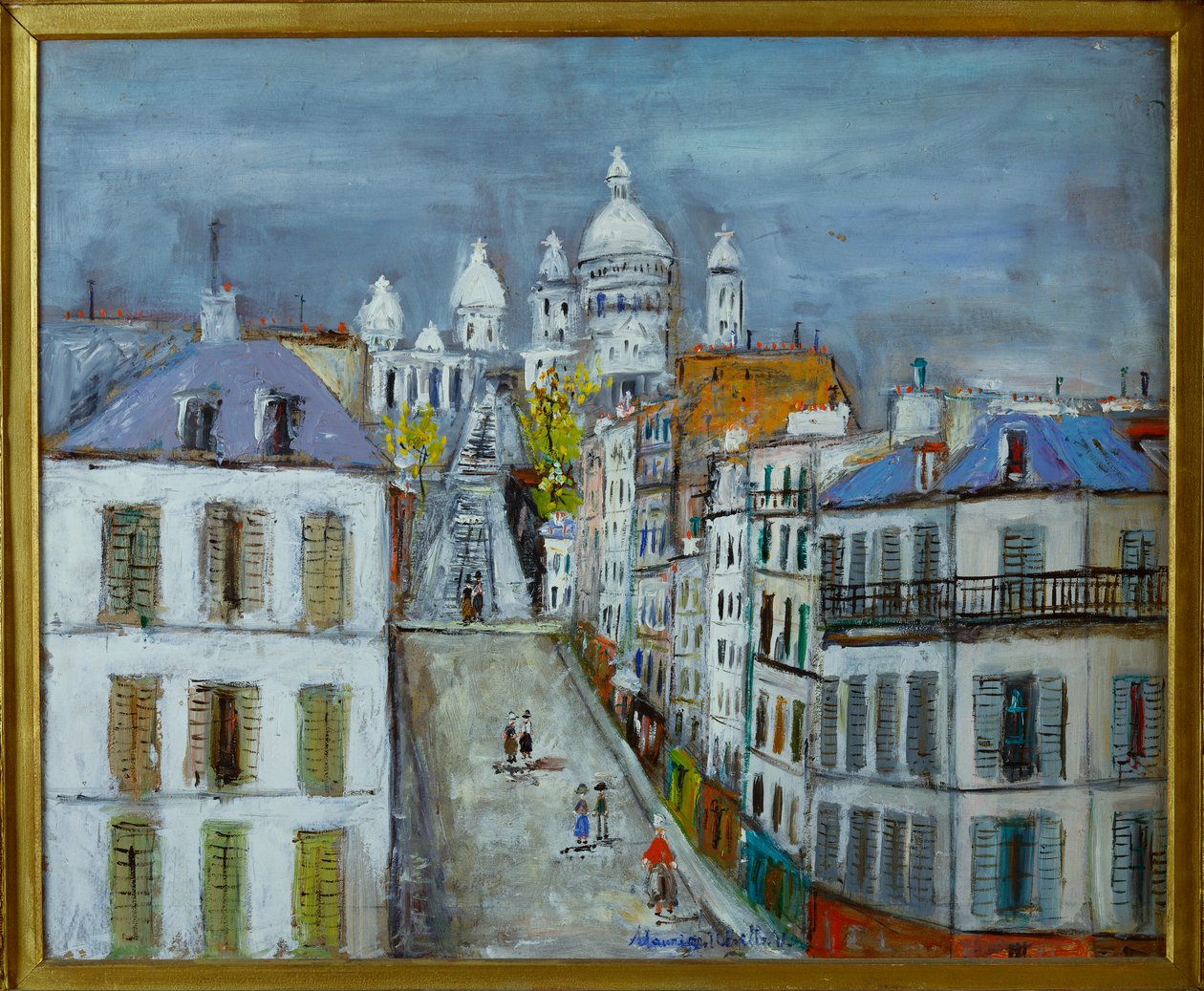 Rue Chappe, Montmartre, c.1937 by Maurice Utrillo