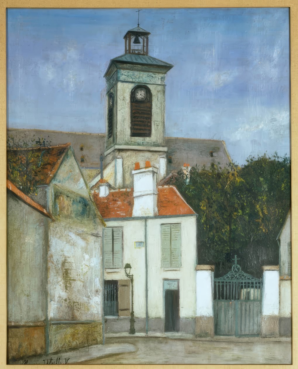 Saint Margaret in Paris by Maurice Utrillo