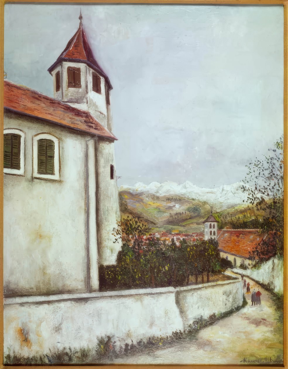 Sallanches and the Mont-Blanc Group by Maurice Utrillo