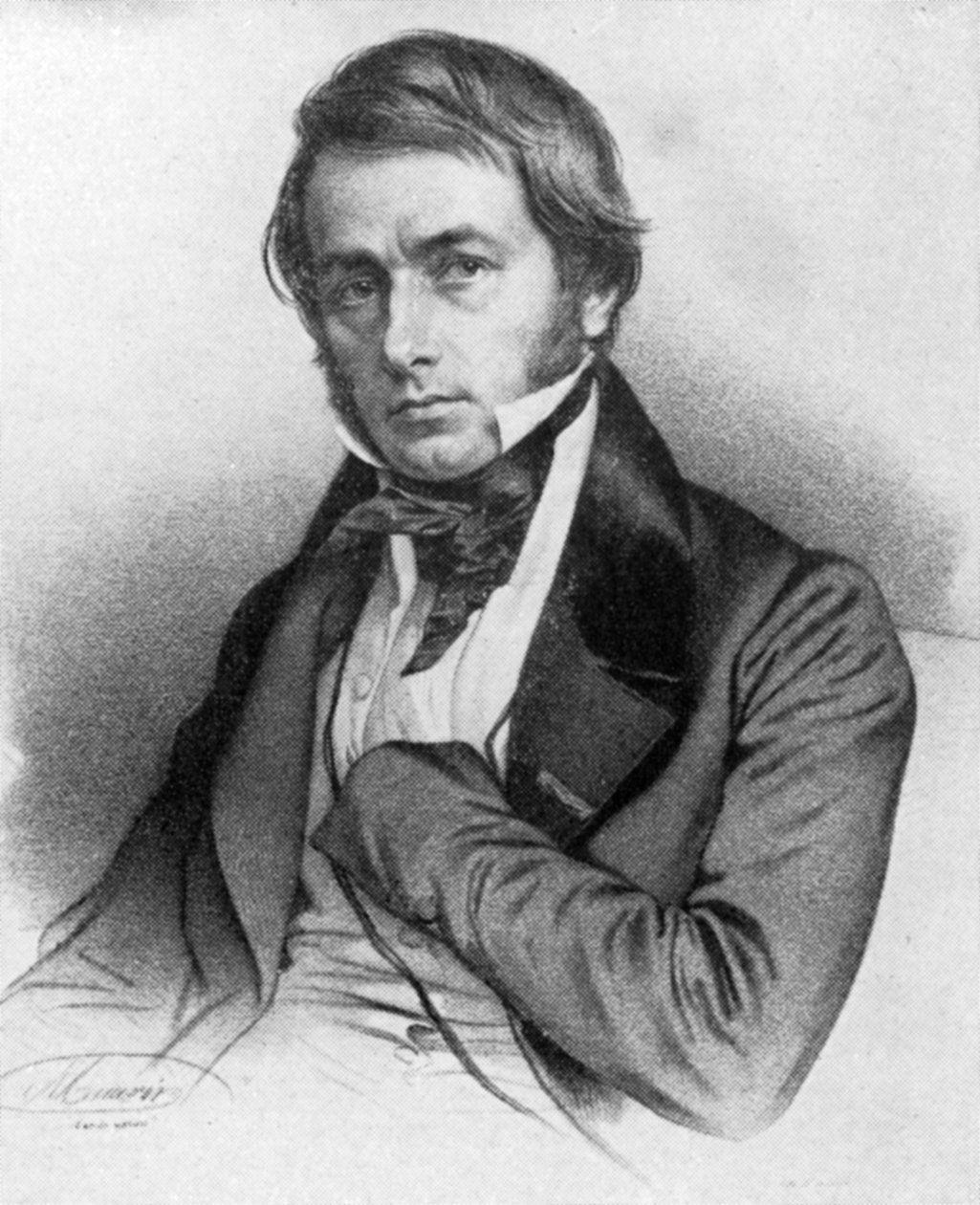 Victor Cousin, French Philosopher, 19th Century by Maurin