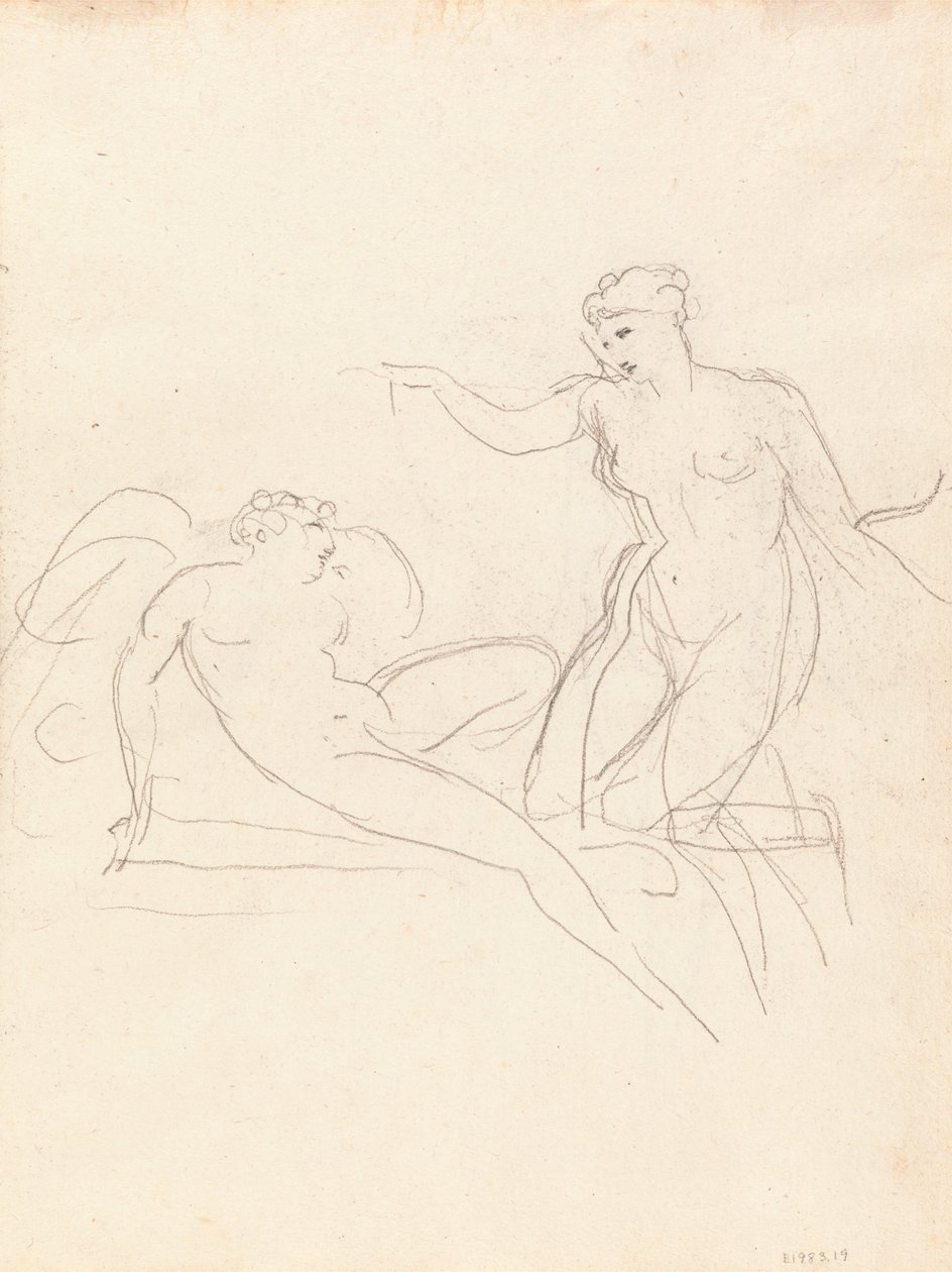 Study of Classical Figures by Mauritius Lowe